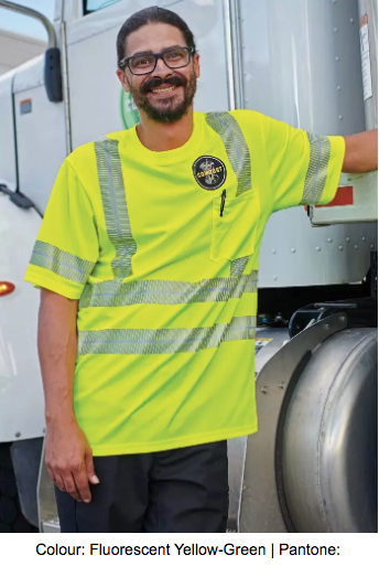 RED KAP® HI-VISIBILITY PERFORMANCE SHORT SLEEVE T-SHIRT – TYPE R, CLASS 3 - SVY4
