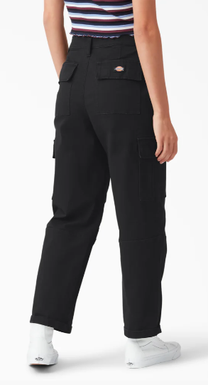 Dickies Women's Relaxed Fit Cropped Cargo Pants