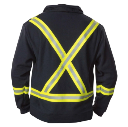 Big Bill® Flame Resistant Fleece Jacket Liner with Reflective Tape - Navy - BK460PTF