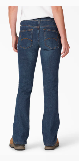 Dickies Women's Perfect Shape Bootcut Jeans