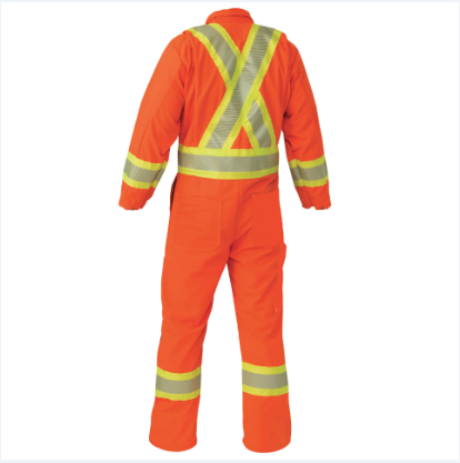 BIG BILL® Ripstop High Visibility Coverall - Orange - 1330HVT