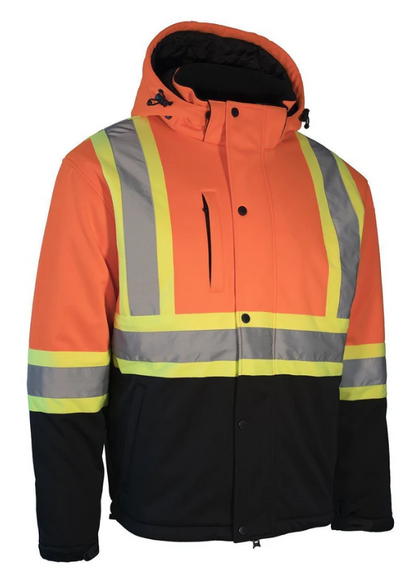 Forcefield Hi Vis Softshell Winter Safety Jacket 023-EN158