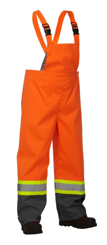 Forcefield Hi Vis Safety Rain Overall 023-HVRBP