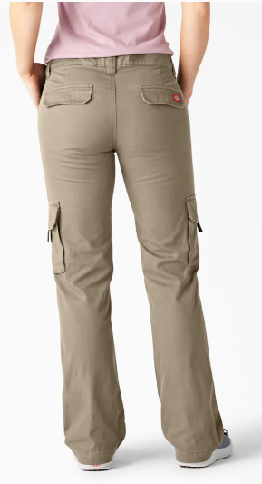 Dickies Women's Relaxed Fit Straight Leg Cargo Pants