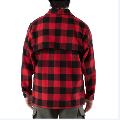 BIG BILL®Plaid RED Wool Jacket - Red - 462