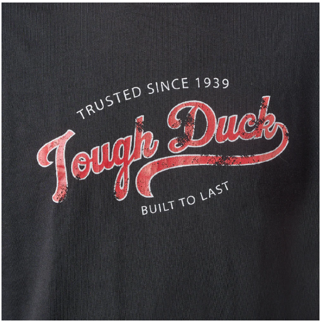 TOUGH DUCK TOUGH DUCK LOGO T-SHIRT - WT08 (BK03)