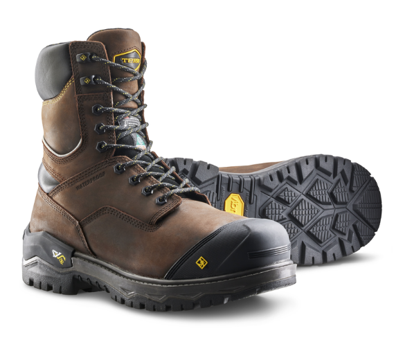 Men's Terra Gantry LXI 400g 8" Waterproof Composite Toe Safety Work Boot - 8398DB