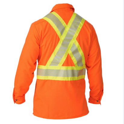 BIG BILL® High Visibility Long-Sleeve Ripstop Shirt - 144HVP