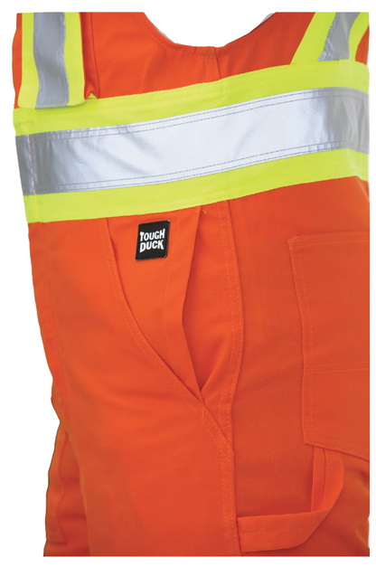 TOUGH DUCK TWILL UNLINED SAFETY BIB OVERALL - S769