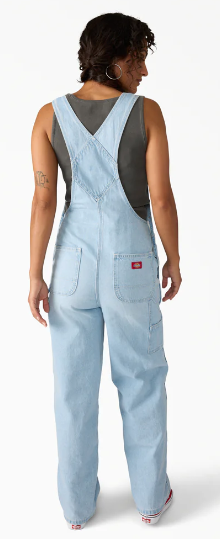 Dickies Women's Loose Denim Bib