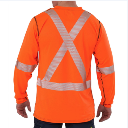 BIG BILL® High Visibility Long-Sleeve Athletic Performance T-shirt - T55HVK5