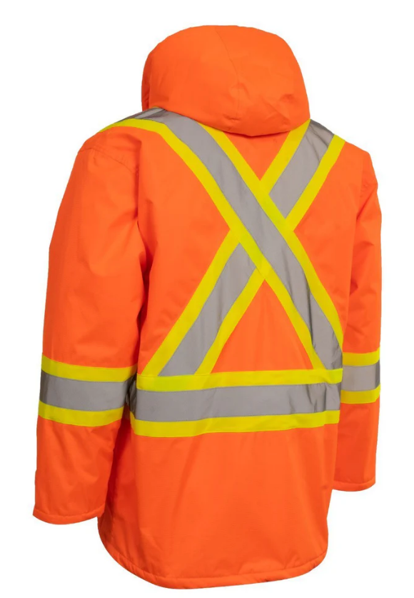 Forcefield Hi Vis Insulated Miners Jacket 024-EN405R