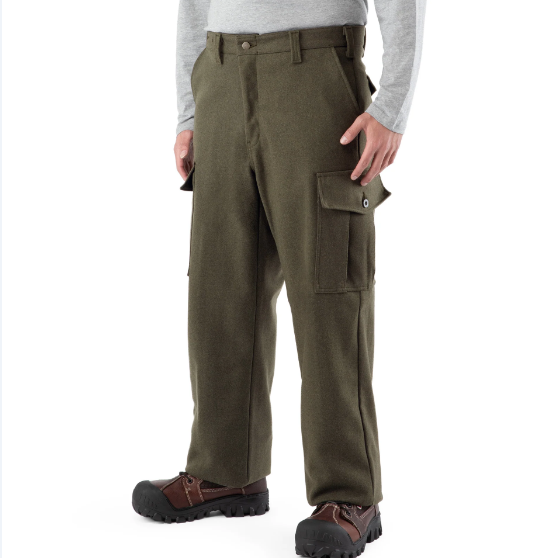 BIG BILL® Merino Wool Cargo Pants - Green - 234MER