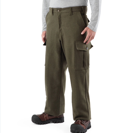 BIG BILL® Merino Wool Cargo Pants - Green - 234MER