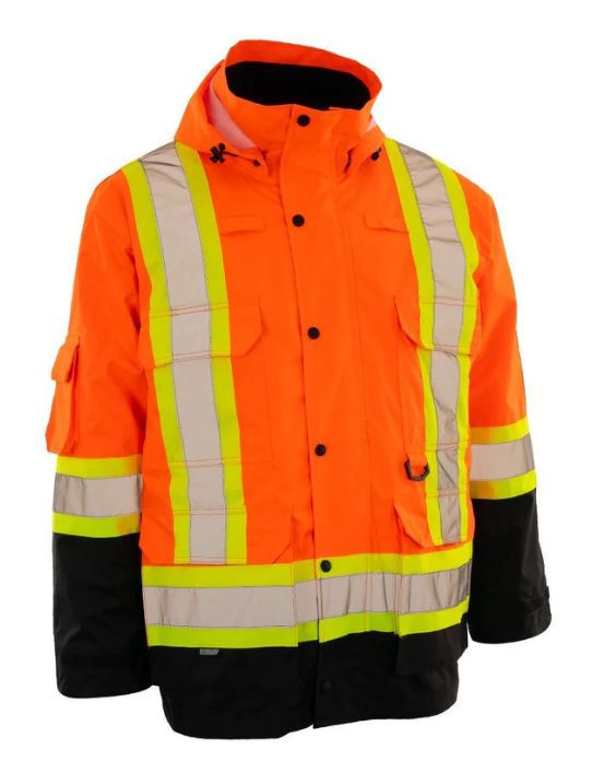 Forcefield Re-Engineered 4-in-1 Hi Vis Safety Parka 024-EN705R