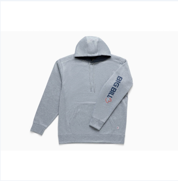 BIG BILL® Technical Fleece Pullover Hoodie with Graphic Logo - BBFL80