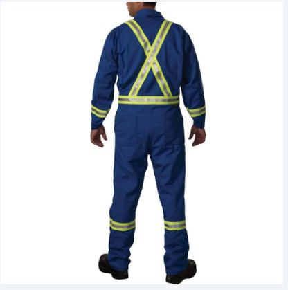 Big Bill® Westex® UltraSoft® Flame Resistant Industrial Coverall with Reflective Tape - 1325US7