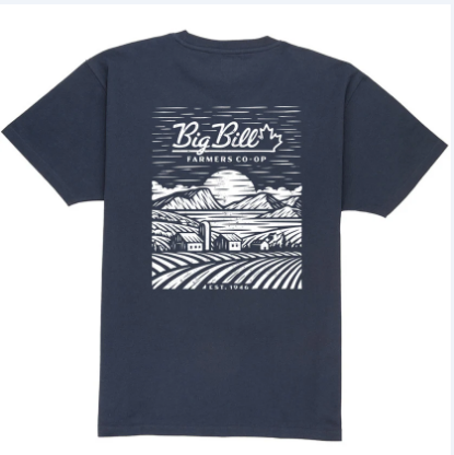 BIG BILL® Short-Sleeve Farming Graphic T-shirt - FC180B