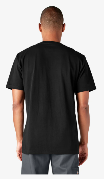 Dickies Heavyweight Short Sleeve Pocket T-Shirt - Black (BK) #WS450