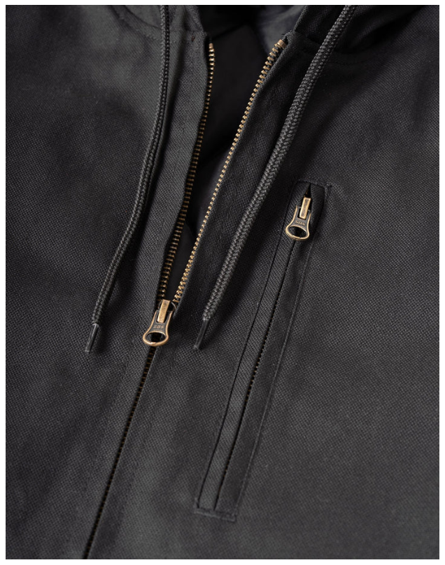 Forcefield Hooded Canvas Work Jacket 024-WIP70