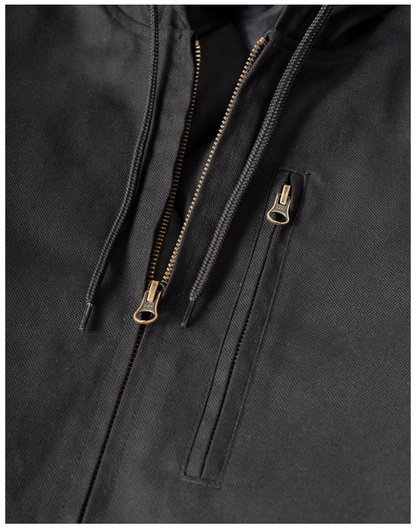 Forcefield Hooded Canvas Work Jacket 024-WIP70