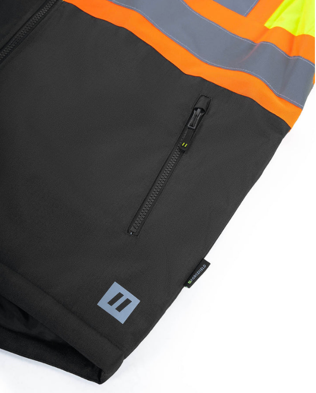 Forcefield Hi Vis Lightweight Safety Freezer Jacket 024-FGFJQ