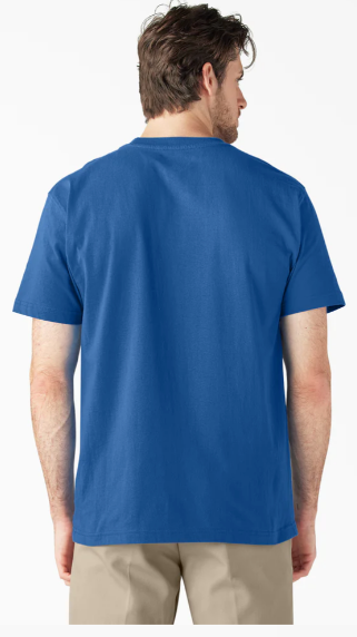 Dickies Heavyweight Short Sleeve Pocket T-Shirt - Royal Blue (RB) #WS450