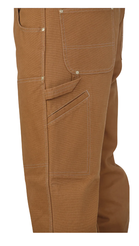TOUGH DUCK LOOSE-FIT WASHED DUCK DOUBLE FRONT PANT - WP03