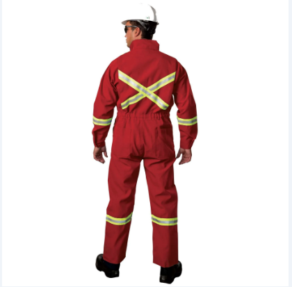 Big Bill® Deluxe Flame Resistant Coverall 7 oz with Reflective Tape - 1625US7