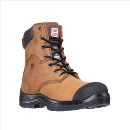 Big Bill®   Traction 360 8" Steel Toe Work Boots - Brown - BB6320