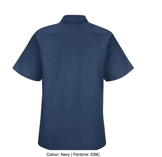 RED KAP® INDUSTRIAL SHORT SLEEVE LADIES' WORK SHIRT - SP23