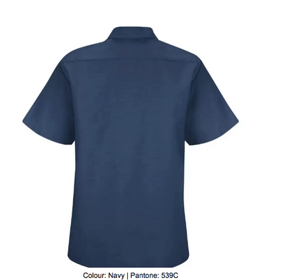 RED KAP® INDUSTRIAL SHORT SLEEVE LADIES' WORK SHIRT - SP23