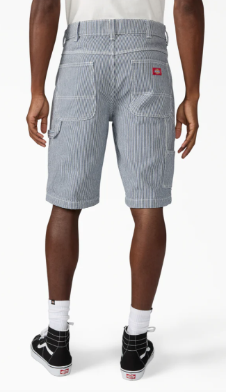 Dickies Hickory Carpenter Shorts, 11"