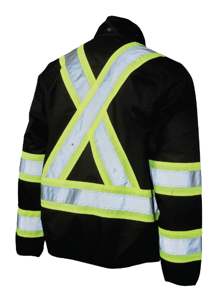 TOUGH DUCK  LIGHT WEIGHT MESH-LINED SAFETY JACKET - SJ50