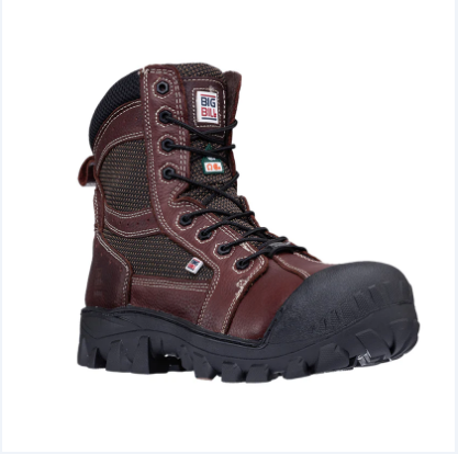 Big Bill® BIG BREEZE 8" Metal Free Work Boots - Brown - BB5014
