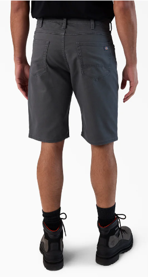 Dickies FLEX 5-Pocket Duck Canvas Shorts, 11"