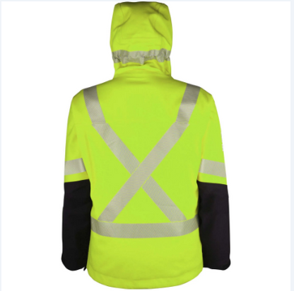 Big Bill® Waterproof Flame Resistant Rain Jacket with Reflective Tape - 28MTSV