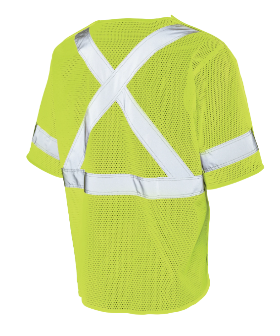 TOUGH DUCK MESH SAFETY VEST WITH SLEEVES - SV07