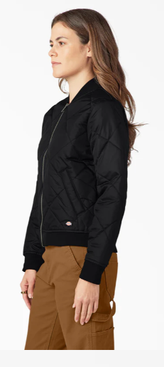 Dickies Women's Quilted Bomber Jacket