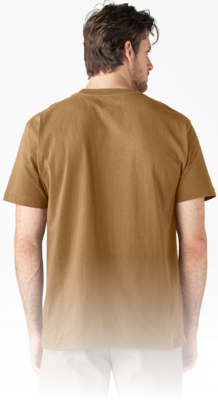 Dickies Heavyweight Short Sleeve Pocket T-Shirt - Brown Duck (BD) #WS450