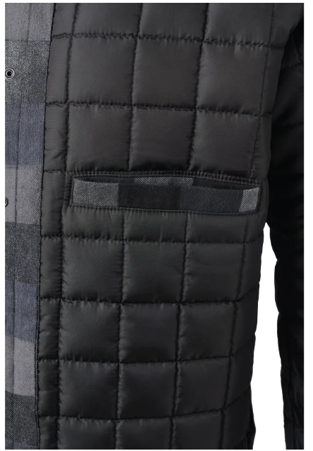 TOUGH DUCK HYBRID QUILTED FLANNEL SHIRT - WS25