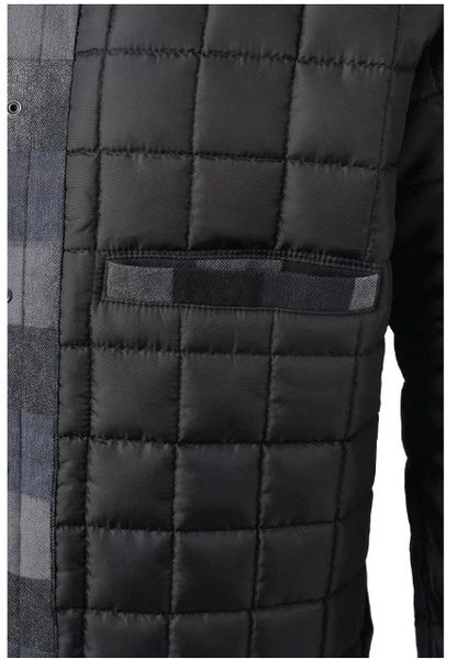 TOUGH DUCK HYBRID QUILTED FLANNEL SHIRT - WS25