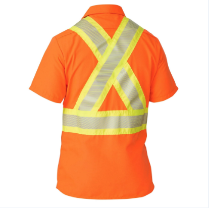 BIG BILL® High Visibility Short-Sleeve Ripstop Shirt - 134HVP