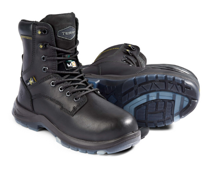Women's Terra Brenn 8" Composite Toe Safety Work Boot with Internal Met Guard - 4NRDBK