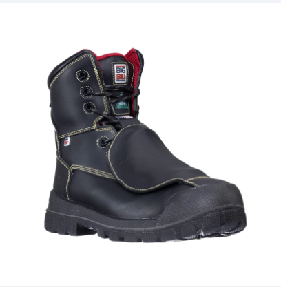 Big Bill® Big Bone 4 Seasons Metal Free & Metatarsal Work Boots 8" - Black - BB5200