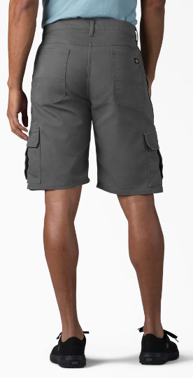 Dickies FLEX Relaxed Fit Duck Cargo Shorts, 11"