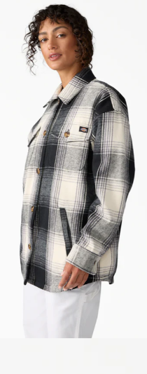 Dickies Women's Flannel Shacket