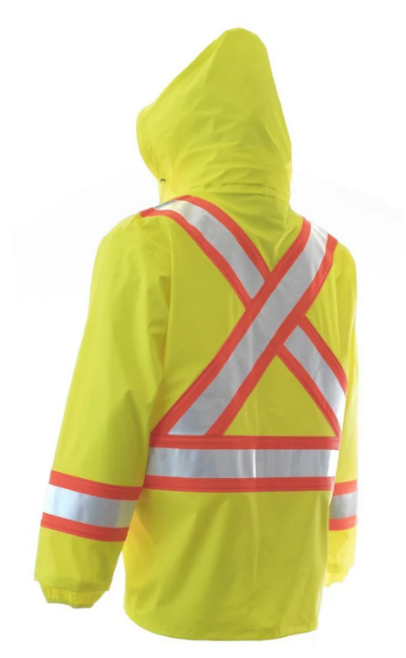 Forcefield High Visibility Fire Resistant Rain Jacket 023-71552