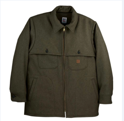 BIG BILL® Merino Wool Zip Front Jacket - Green - 461MER