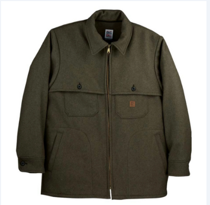 BIG BILL® Merino Wool Zip Front Jacket - Green - 461MER